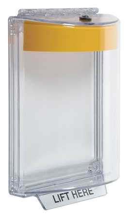 SAFETY TECHNOLOGY INTERNATIONAL STI-13020NY UNIVERSAL STP COVER CLEAR/YELLOW HORN