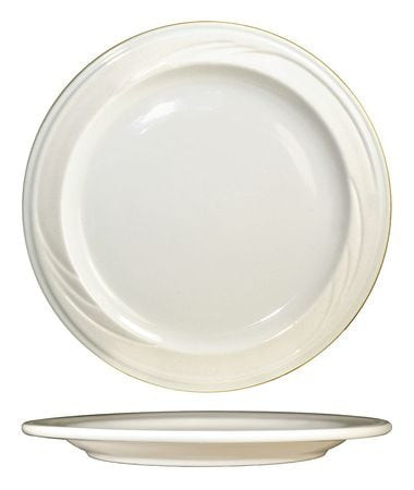 ITI Y-21 PLATE 11-3/4 DIA AMERICAN WHITE PK12