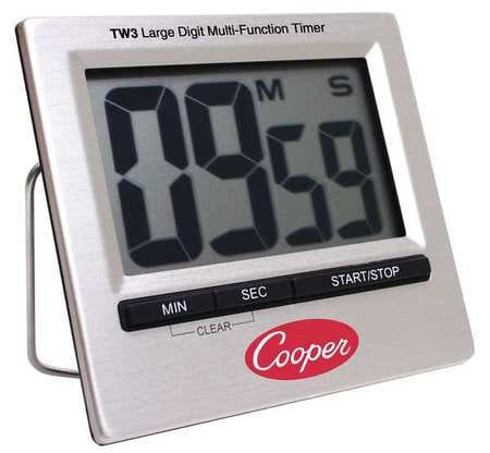 COOPER ATKINS TW3-0-8 DIGITAL TIMER,99 MIN.59 SEC