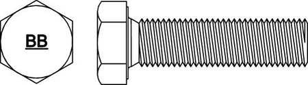 BIG BOLT CORP TAPSSL38163 HEX CAP SCREW 18-8 SS 3/8-16X3 PK5