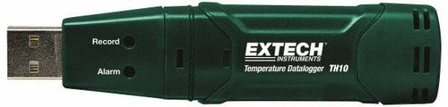 EXTECH TH10 DATA LOGGER,TEMPERATURE,-40 TO 158 F,USB