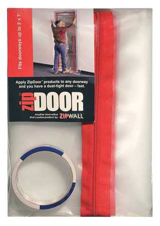 ZIPWALL ZDS DOOR DUST CONTAINMENTKIT 3X7FT