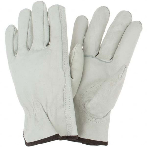 WELLS LAMONT Y0131L GRAIN LEATHER DRIVER GLOVE KEYSTONE THUM