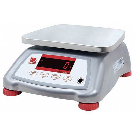 OHAUS V22XWE3T FOOD PRCSSNG SCALE,SS,0.001KG/0.002 LB.