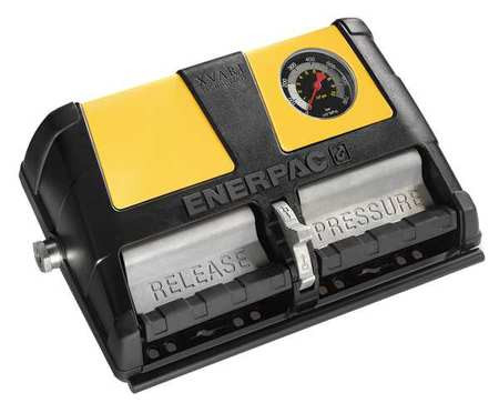 ENERPAC XA11G AIR POWERED PUMP 10K PSI GAUGE