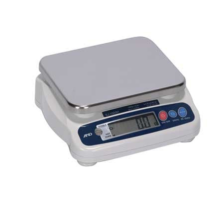 A&D WEIGHING SJ-30KHS GNRL PURPOSE SCALE SS PLTFRM 66 LB CAP.