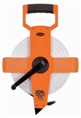 KESON INDUSTRIES OTR-18M-200 TAPE MEASURE 1/2 IN X 200 FT/60M PUMPKIN