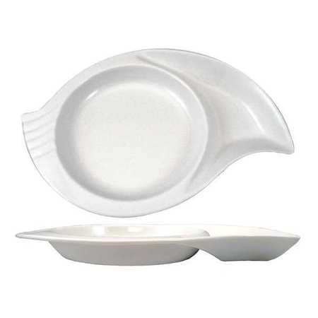 ITI SN-8-EW SNAIL PLATE 8-1/2 WHITE PK48