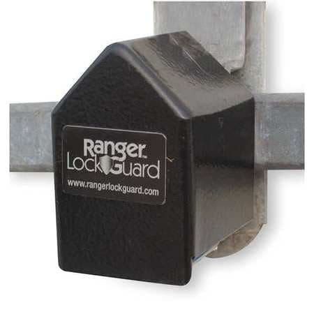RANGER LOCK RGST-00 PADLOCK GUARD HARDENED STEEL BLK 2-3/4 L