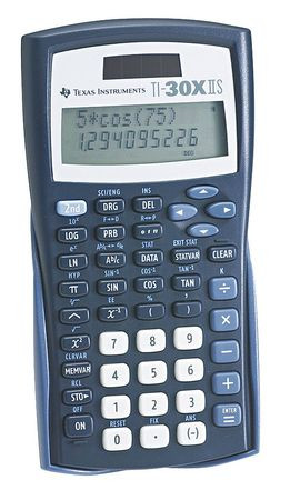 TEXAS INSTRUMENTS TEXTI30XIIS SCIENTIFIC CALCULATOR, LCD, 10 DIGIT, WI