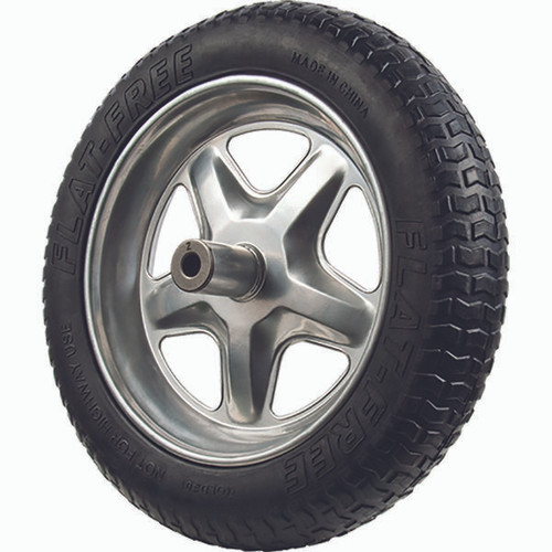 AMES TRUE TEMPER SFFTCC FLAT-FREE WHEELBARROW TIRE, 16-IN.