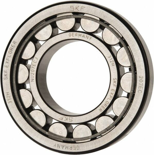 SKF NU 207 ECJ CYLINDRICAL ROLLER BEARING BORE 35MM
