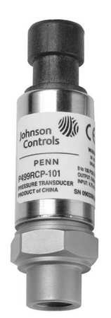 JOHNSON CONTROLS P499RCP-107K PRESSURE TRANSMITTER,0 TO 750 PSI,4.5VDC