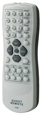 RCA R130J1 HEALTHCARE TV BASIC GUEST REMOTE