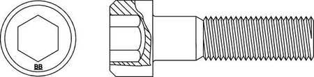 BIG BOLT CORP SHCSBOX516188 SHCS ALLOY STEEL 5/16 -18X8 PK5