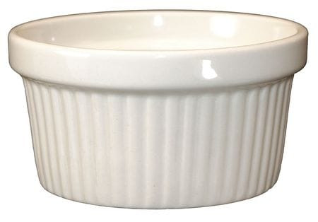 ITI RAMF-4-AW FLUTED RAMEKIN,4 OZ,AMERICAN WHITE,PK36