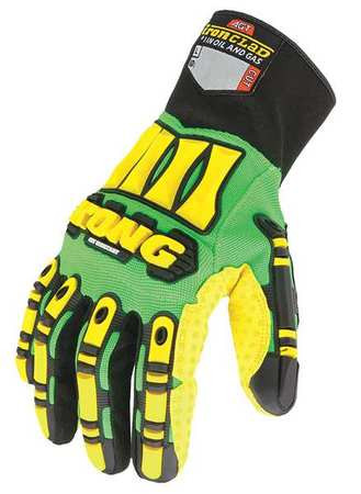 IRONCLAD SDXC-06-XXL CUT RESISTANT GLOVES YELLOW/GREEN 2XL PR