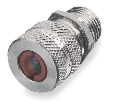 HUBBELL SHC1036 LIQUID TIGHT CONNECTOR 3/4 IN. BROWN