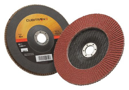 3M 00051141556116 H7330 FLAP DISC T27 7IN. X 7/8IN. 40