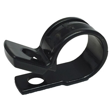GARDNER BENDER PPC-1550UVB 1/2IN BLK PLAST 1 HOLE CLAMP