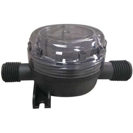 FLOJET 01740004G STRAINER IN LINE 1/2 BLACK