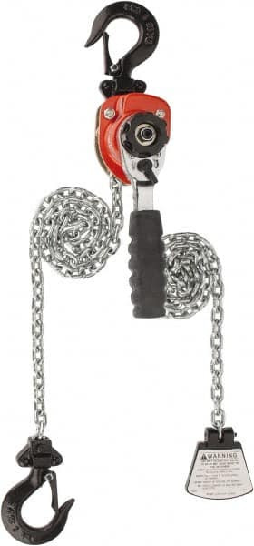 COLUMBUS MCKINNON 0210 CM SERIES 602 MINI LEVER HOIST, 550 LBS.