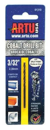 ARTU 01310 JOBBER BIT 3/32 IN. COBALT STEEL