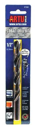 ARTU 01362 JOBBER BIT 1/2 IN. COBALT STEEL