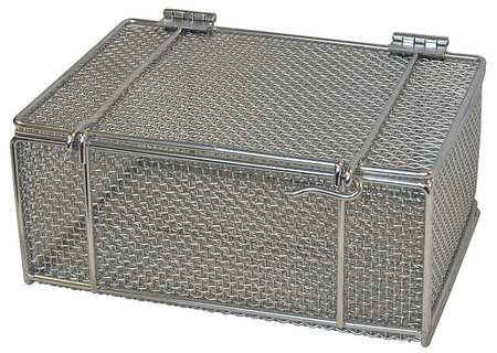 MARLIN STEEL WIRE PRODUCTS 00-01062001-38 MESH BSKT 11INLX6.5INWX3-3/64INH