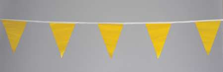 CORTINA 03-405-60 PENNANTS VINYL YELLOW 60 FT.