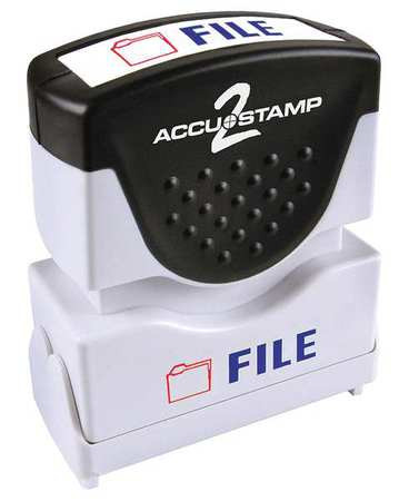 COSCO 038921 ACCU-STAMP 2 SHUTTER FILE 2 COLOR
