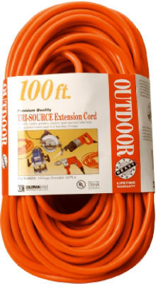 COLEMAN CABLE 04219 100' 14/3 SJTW-A ORANGE3-WAY POWER BLOCK