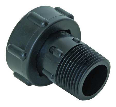 HYDRORAIN 03105 ADAPTER,1 IN. MIPT,350 PSI
