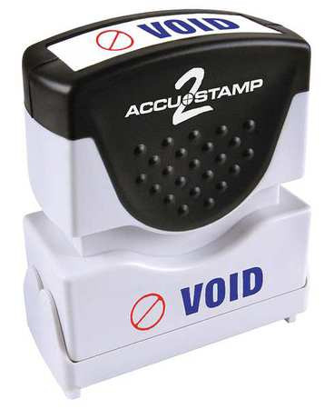 COSCO 038925 ACCU-STAMP 2 SHUTTER VOID 2 COLOR
