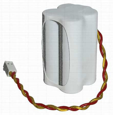 HUBBELL 012089401 BATTERY NICKEL CADMIUM 4.8V 0.6A/HR.