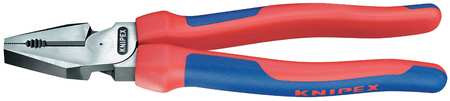 KNIPEX 02 02 200 LINEMANS PLIERS,8",ERGONOMIC HANDLE