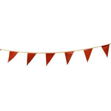 CORTINA 03-400 PENNANT VINYL 100FT RED