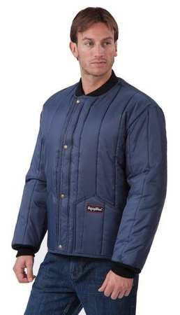 REFRIGIWEAR 0525RNAV3XL COOLER WEAR JACKET REGULAR, NAVY - 3XL
