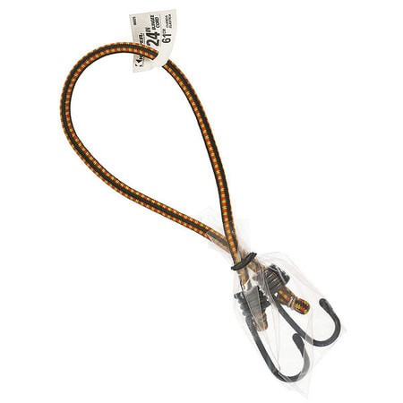 KEEPER 06025 BUNGEE CORD,MULTICOLORED,24" L,5/16" W