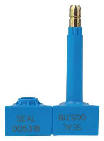 TYDENBROOKS 1061066 BOLT SEAL 3-3/8 X 29/64IN ABS BLUE PK200