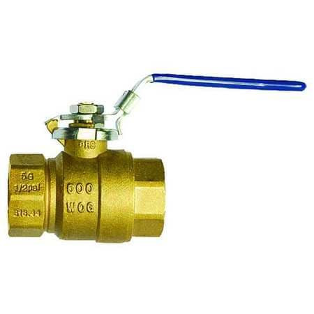 MILWAUKEE VALVE 1" BA-475BLL BRASS BALL VALVE INLINE FNPT 1 IN