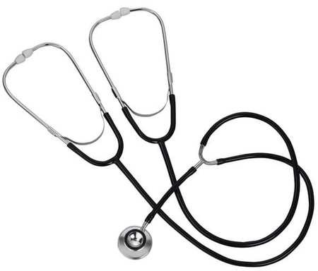 MABIS 10-446-020 STETHOSCOPE DUAL HEAD BLACK
