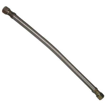 GRAINGER GLOBAL SOURCING 11K761 BRAIDED CONNECTOR 3/8 COMP X 3/8 COMP