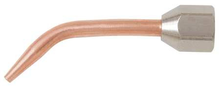 MILLER-SMITH EQUIPMENT 12-1401-02 CURVED TORCH TIP