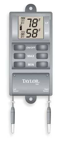 TAYLOR BRANDS 1441E DIGITAL THERMOMETER -20 TO 120 DEGREE F