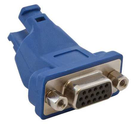 HUBBELL 15A6P1 VGA CONNECTOR 15-PIN TO 8-PIN BLUE