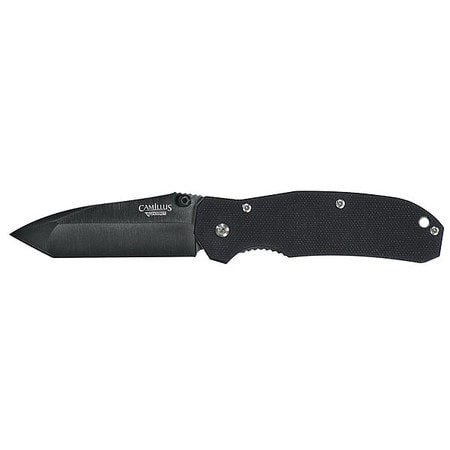 CAMILLUS 18673 FOLDING KNIFE FINE TANTO 3-1/2 IN BLACK