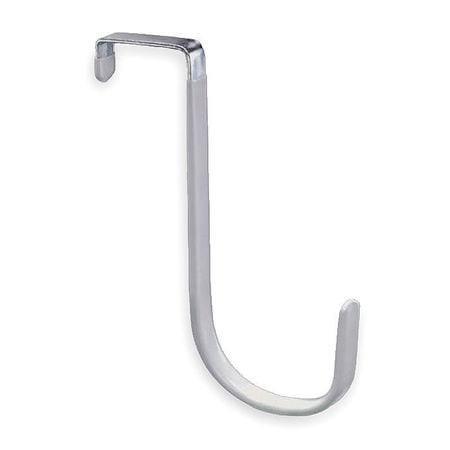 GRAINGER GLOBAL SOURCING 1RCH6 COAT AND GARMENT HOOK STEEL WHITE PK2