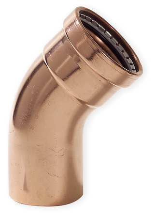 VIEGA PROPRESS 20673 PROPRESS XL COPPER 45 ST. ELBOW 3 X3