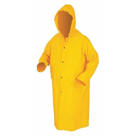 MCR SAFETY 200CX2 SIZE 2XL YELLOW RAIN COAT